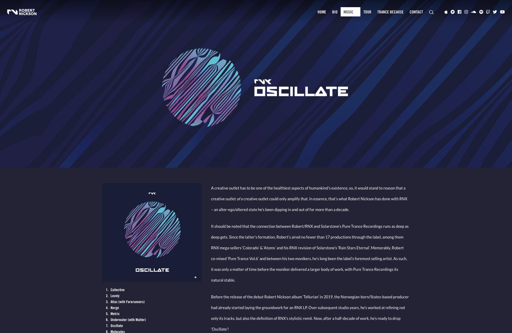 Robert Nickson Music