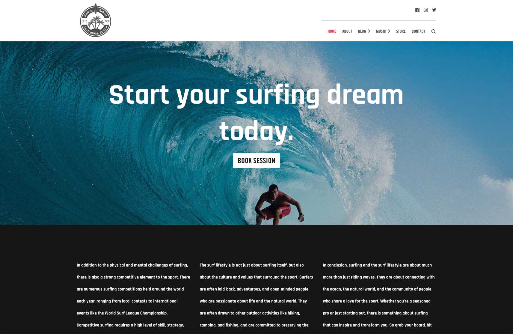 Spacetime Wordpress Theme